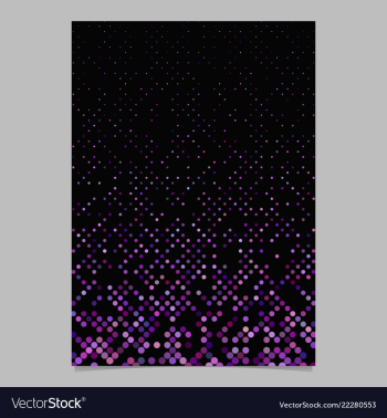 Purple circle pattern brochure background vector image Purple circle pattern brochure background vector image