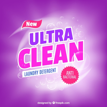 Purple detergent background Purple detergent background