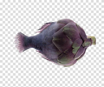 Purple Eggplant Fish Computer file, Purple eggplant transparent background PNG clipart