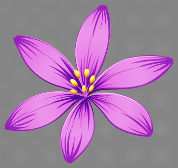 Purple Flower PNG Image | Gallery Yopriceville - High-Quality ...