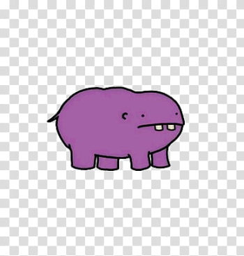 Purple -footed animal sticker transparent background PNG clipart Purple -footed animal sticker transparent background PNG clipart