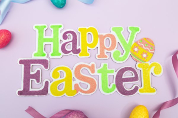 Purple Happy Easter Purple Happy Easter