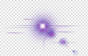 Purple light , Light Purple , Purple star halo effect element transparent background PNG clipart