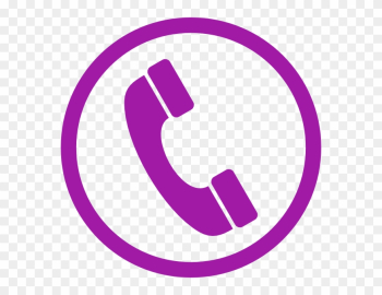 Purple Phone Icon Png Clipart (#1083388) - PinClipart