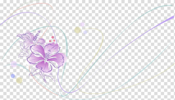 Purple Poster, Dynamic lines transparent background PNG clipart