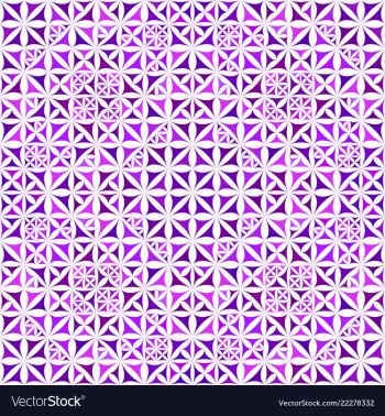 Purple repeating kaleidoscope pattern background vector image Purple repeating kaleidoscope pattern background vector image