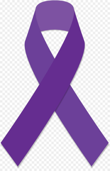 Purple ribbon Awareness ribbon Cancer Clip art - Cancer Logo PNG File 