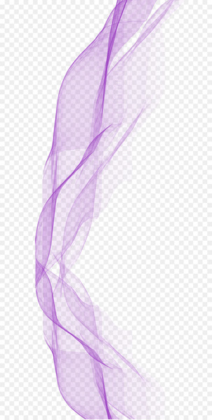 Purple Ribbon Download - Gentle floating ribbon 