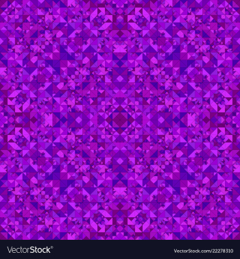 Purple seamless abstract triangle mosaic tile vector image Purple seamless abstract triangle mosaic tile vector image