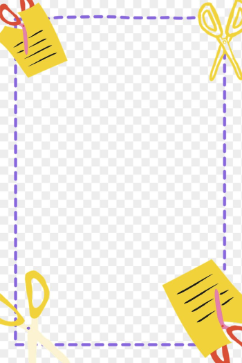 Purple stationery png doodle frame, | Free PNG - rawpixel