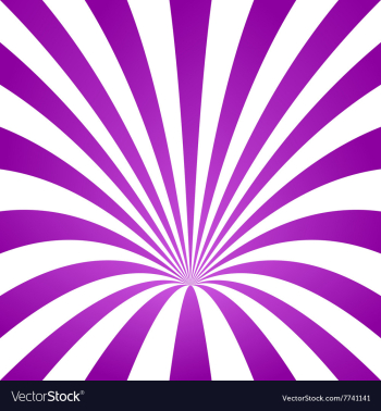 Purple striped cone design background vector image Purple striped cone design background vector image