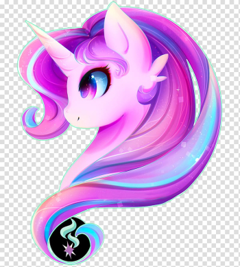 Purple unicorn animated icon, My Little Pony Scootaloo , unicornio transparent background PNG clipart