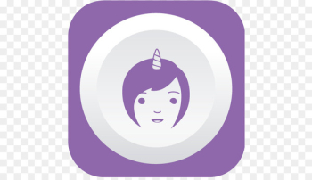 purple violet smile illustration - Carbonmade 