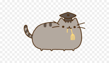 Pusheen Cat Graduation ceremony Telegram - donut cartoon Pusheen Cat Graduation ceremony Telegram - donut cartoon