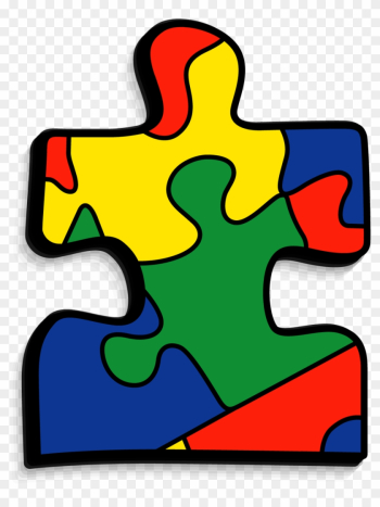 Puzzle Clipart Autistic - Autism Awareness Puzzle Piece