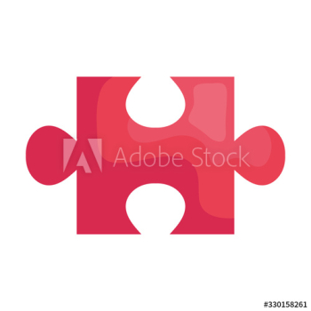 puzzle piece red pink design puzzle piece red pink design