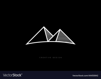 pyramid elegant brand icon pyramid elegant brand icon