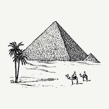 Pyramids of Giza collage element, | Free PSD - rawpixel Pyramids of Giza collage element, | Free PSD - rawpixel