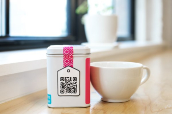 QR Code On Tea QR Code On Tea