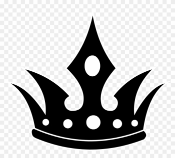 Queen Crown Clipart Black And - King Crown Vector Png Queen Crown Clipart Black And - King Crown Vector Png