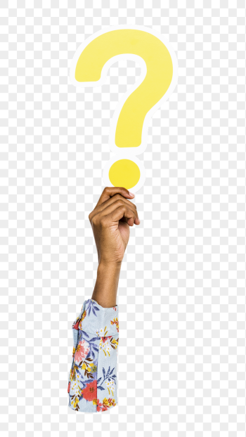 Question mark png hand holding | Free PNG - rawpixel