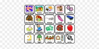 &quot;goodnight Moon&quot; Vocabulary Word Pictures For Autism - Goodnight Moon Flashcards