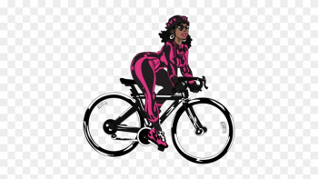 &quot;these Hips Were Made For Cycling&quot; Tee - Black Girls Do Bike