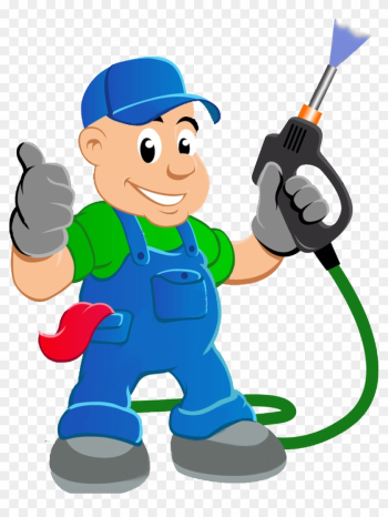 "your Problem Is Our Solution" - Man Pressure Washing Vector "your Problem Is Our Solution" - Man Pressure Washing Vector