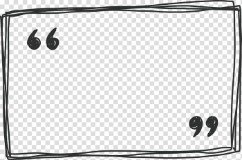 Quotation marks illustration, Rectangle Euclidean , Line rectangle border transparent background PNG clipart