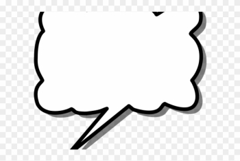 Quotes Clipart Cloud Png - Speech Balloon