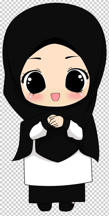 Qur'an Muslim Islam Cartoon Hijab PNG, Clipart, Animation, Anime ...