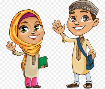 Quran, Islam, Child, Cartoon, Animated Cartoon PNG