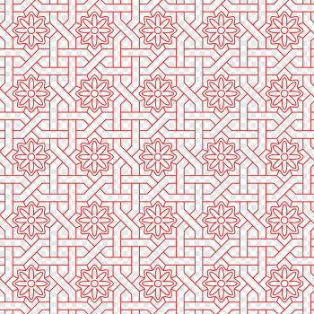 Quran Islam Euclidean Computer file, Chinese wind decoration background, red and green floral art, pendant, chinese Style, textile png