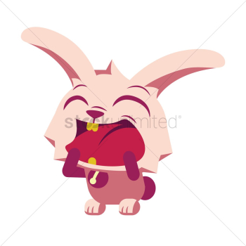 Rabbit cartoon character Rabbit cartoon character
