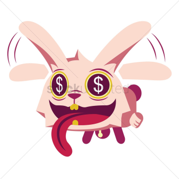 Rabbit cartoon character Rabbit cartoon character