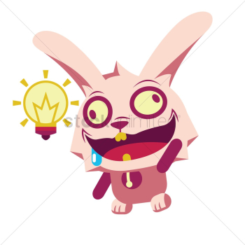Rabbit cartoon character Rabbit cartoon character