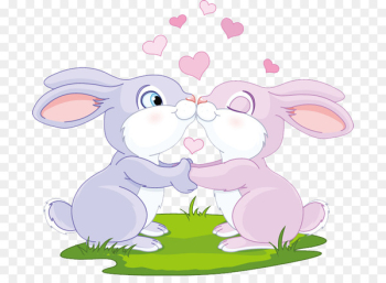 Rabbit Cartoon Illustration - Cute rabbit Rabbit Cartoon Illustration - Cute rabbit