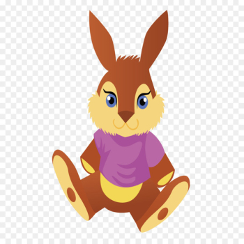 Rabbit Easter Bunny Hare Toy Illustration - Toy bunny 