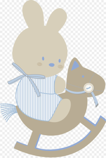 Rabbit Easter Bunny Illustration - Vector cute little rabbit Rabbit Easter Bunny Illustration - Vector cute little rabbit