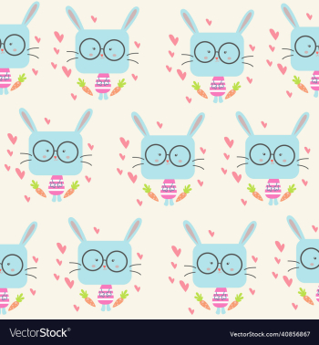 rabbit seamless pattern rabbit seamless pattern