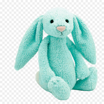 Rabbit Stuffed toy Drawing Jellycat - Blue Bunny Rabbit Stuffed toy Drawing Jellycat - Blue Bunny