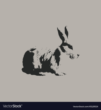 rabbit vintage creative design rabbit vintage creative design