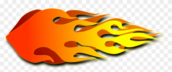 Race Car Clipart Flame - Rocket Flames Clipart Race Car Clipart Flame - Rocket Flames Clipart