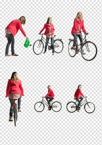 Racing bicycle Cycling Bicycle Wheels, PEOPLE EATING transparent background PNG clipart