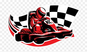 Racing Clipart Go Kart - Go Kart Racing Clip Art