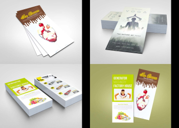 Rack Card Flyer Mockup - Graphic Eagle