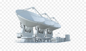 Radio telescope 3D film - radio png download - 600*530 - Free ...