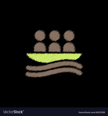 Rafting kayaking team design in hatching style vector image Rafting kayaking team design in hatching style vector image