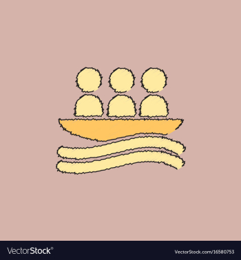 Rafting kayaking team design in hatching style vector image Rafting kayaking team design in hatching style vector image