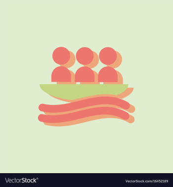 Rafting kayaking team design in sticker style vector image Rafting kayaking team design in sticker style vector image